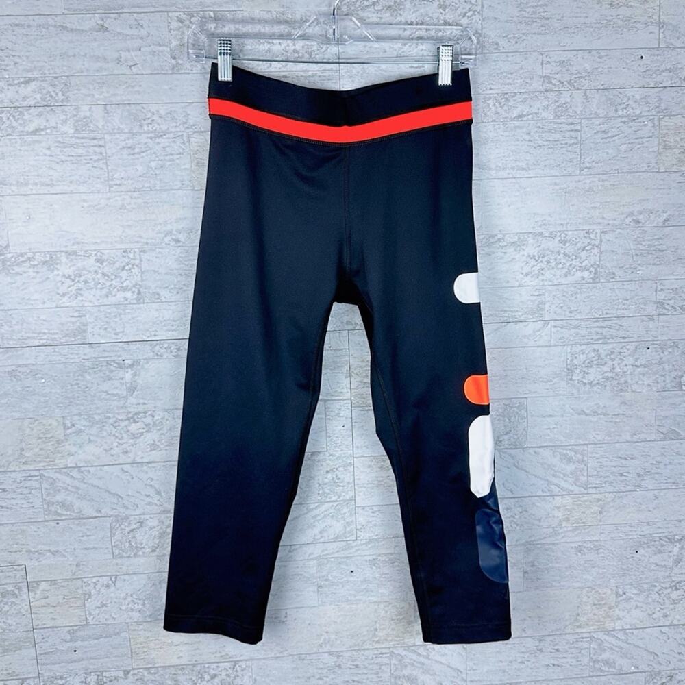 FILA Sport Rainbow Blast blue capri crop leggings